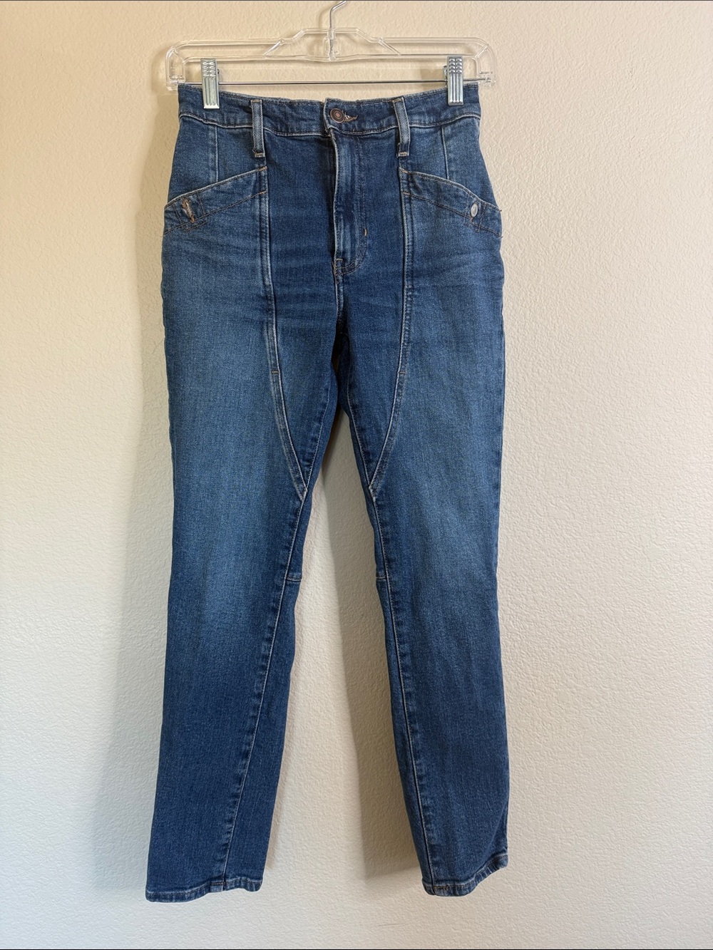 We the Free Beacon mid rise slim crop jeans size 25